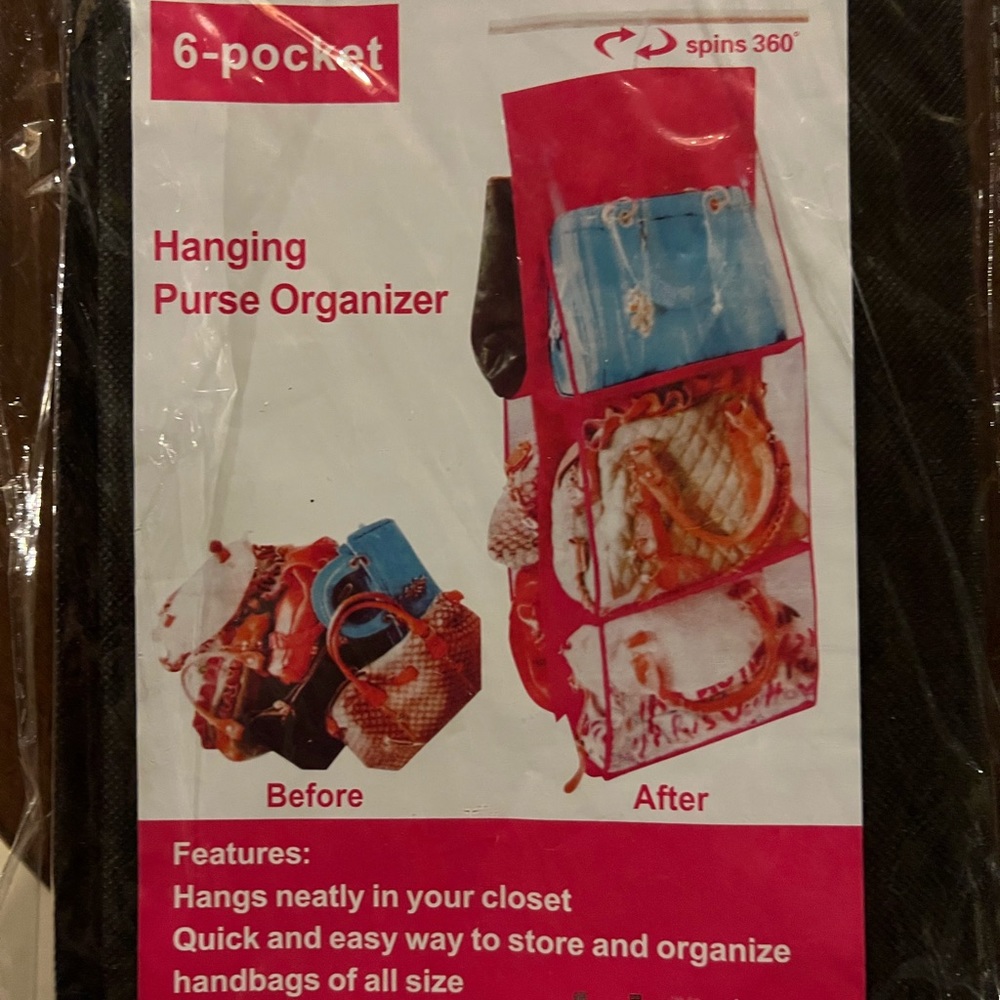 Hanging Purse Organizer